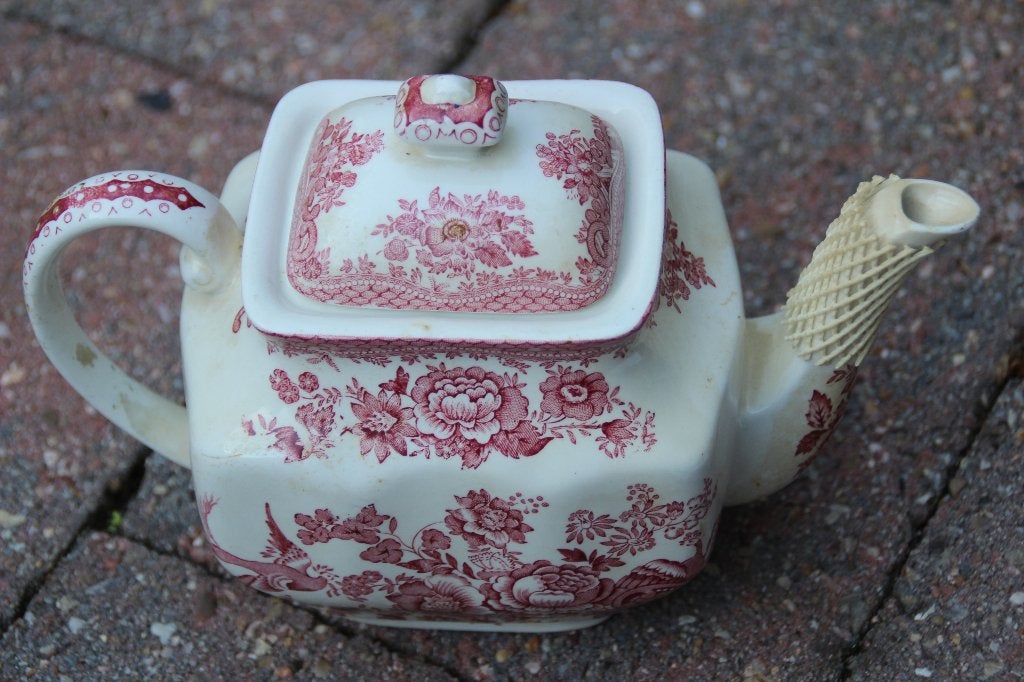 theepot wedgewood asiatic pheasants, Ophalen of Verzenden