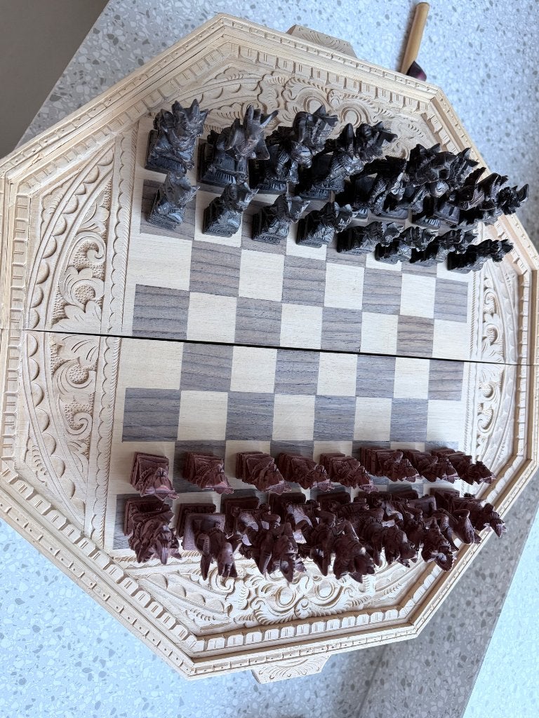 Schaakspel, Een of twee spelers, Ophalen of Verzenden, Zo goed als nieuw