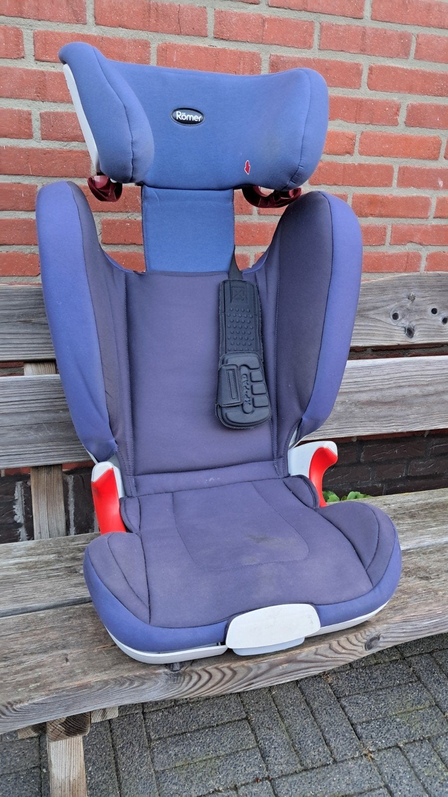 Britax Römer Kidfix XP-RM blauw autostoel met Isofix, Ophalen