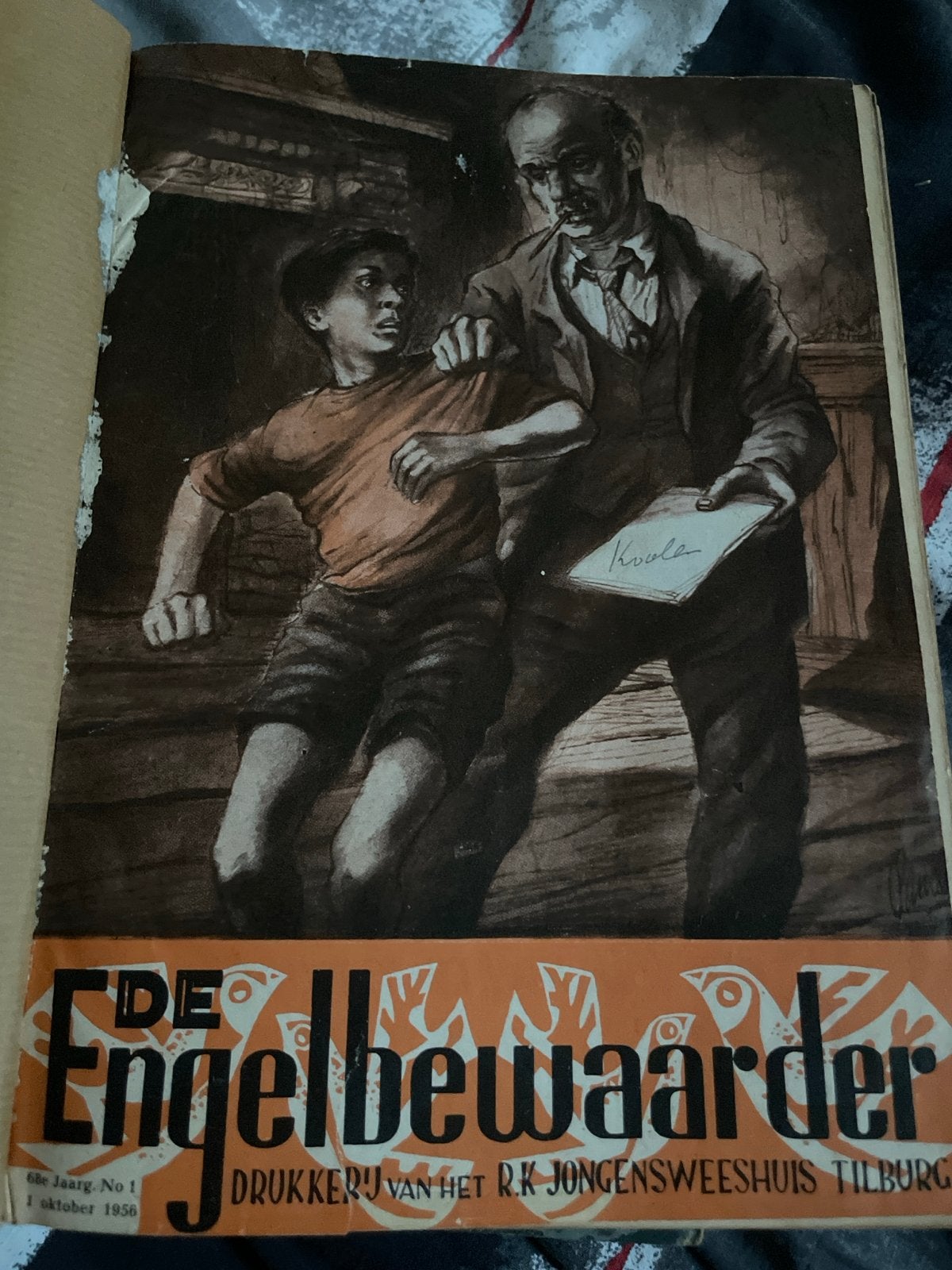 3 ingebonden jaargangen De Engelbewaarder (1954-1957), Ophalen of Verzenden, Gelezen, Overige typen