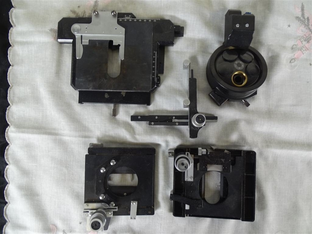 A7494. Olympus 6-voudige gemotoriseerde microscoop-revolver, Audio, Tv en Foto, Ophalen of Verzenden, Gebruikt, Minder dan 400x