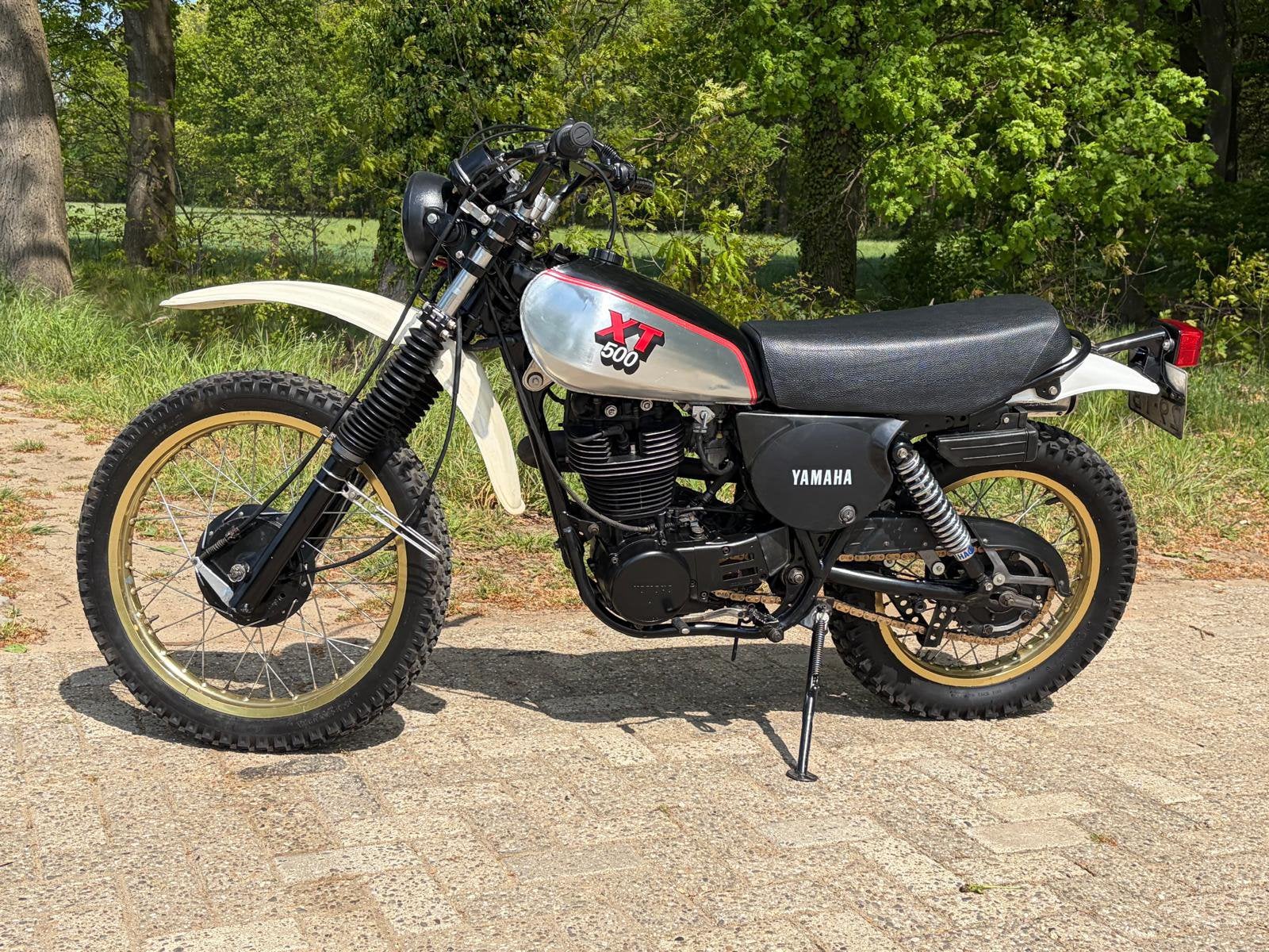 Mooie Yamaha XT500, bouwjaar 1985, Motoren, Sportuitlaat, Occasion, Particulier, Overig