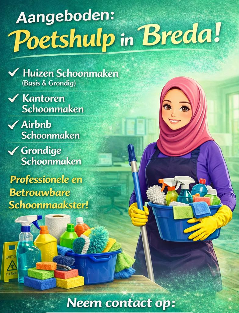 Poetshulp / huishoudelijke hulp, Alle leeftijden, Ophalen of Verzenden, Zo goed als nieuw, Amerikaans