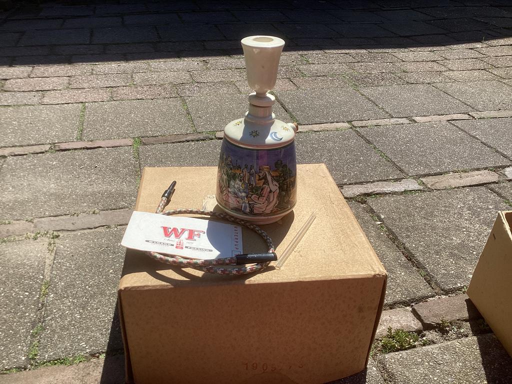 Wynand Fockink aardewerk likeur/waterpijp, Ophalen of Verzenden, Overige typen