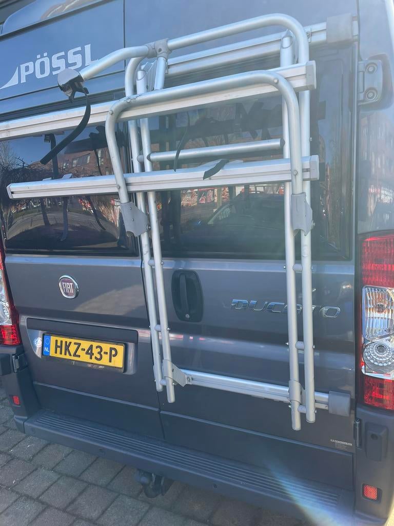 fietsenrek voor 2 fietsen, Auto diversen, Fietsendragers, Gebruikt, Achterklepdrager, 2 fietsen, Ophalen