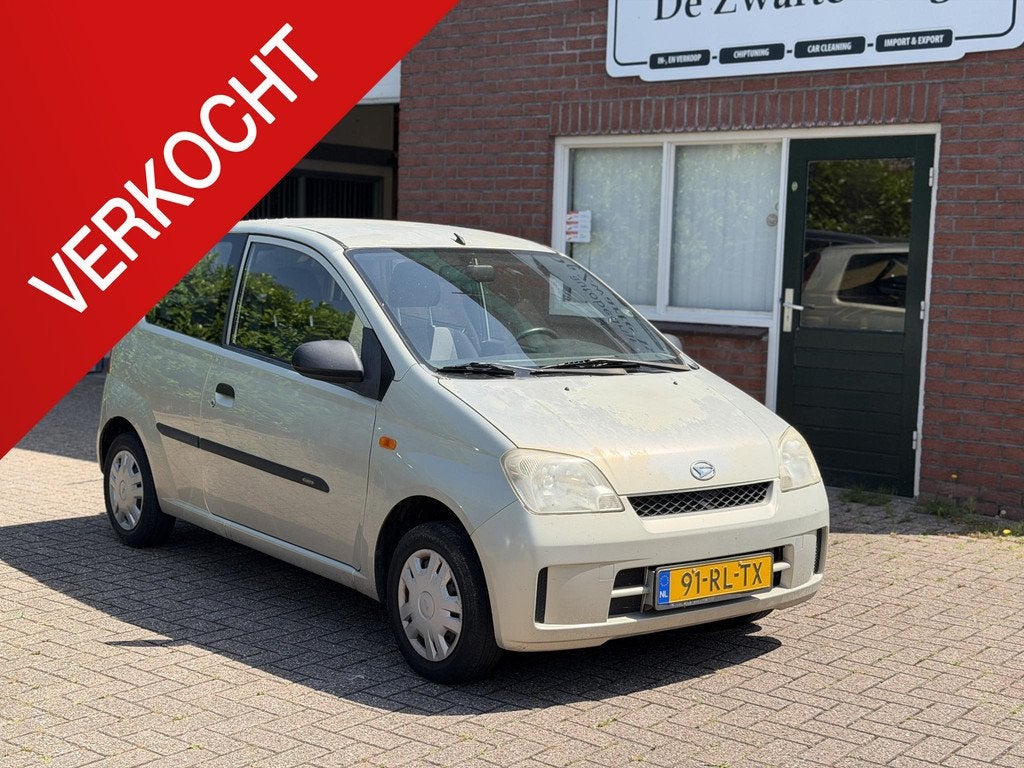 Daihatsu Cuore 1.0-12V Tokyo Inruilkoopje, Auto's, Stof, 18 €/maand, Cuore, Beige