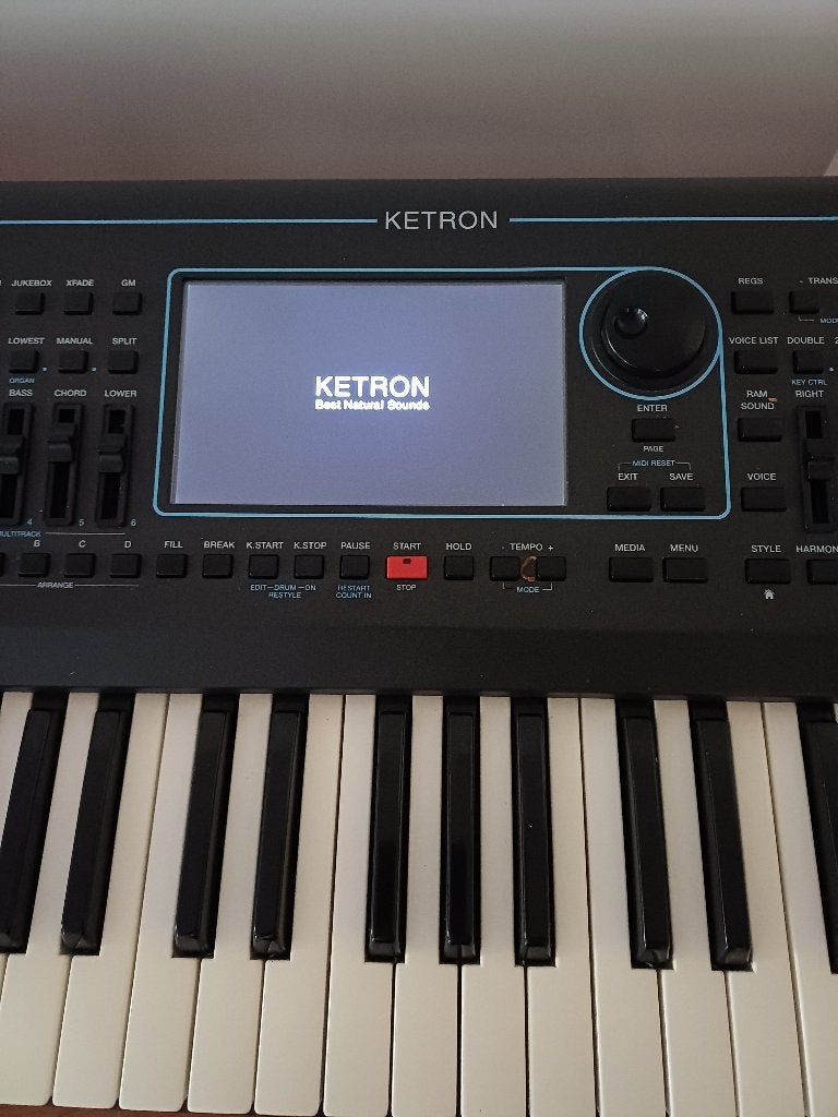 ** Ketron SD7 in Werkelijke Nieuwstaat**, Overige merken, 61 toetsen, Ophalen of Verzenden, Zo goed als nieuw