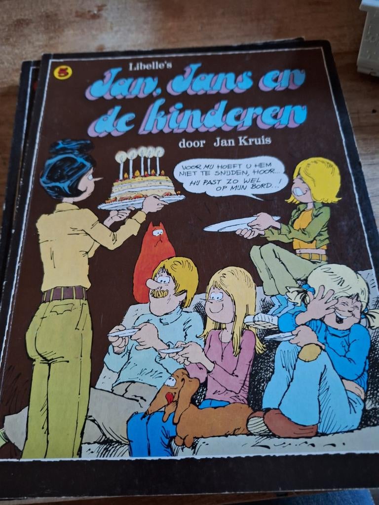 Libelle's Jan, Jans en de Kinderen door Jan Kruis, Eén stripboek, Ophalen of Verzenden, Gelezen, Jan Kruis