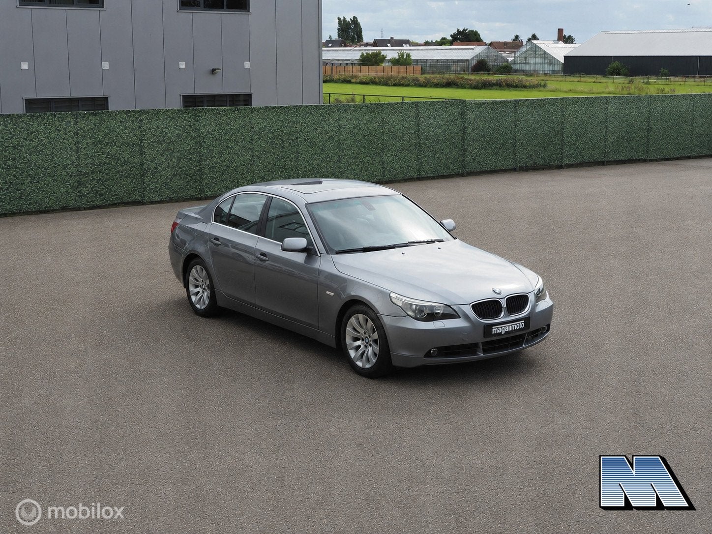 BMW 5-serie E60 530i Executive | Youngtimer | M54 | Leer |, Auto's, Automaat, Achterwielaandrijving, Gebruikt, 2000 kg