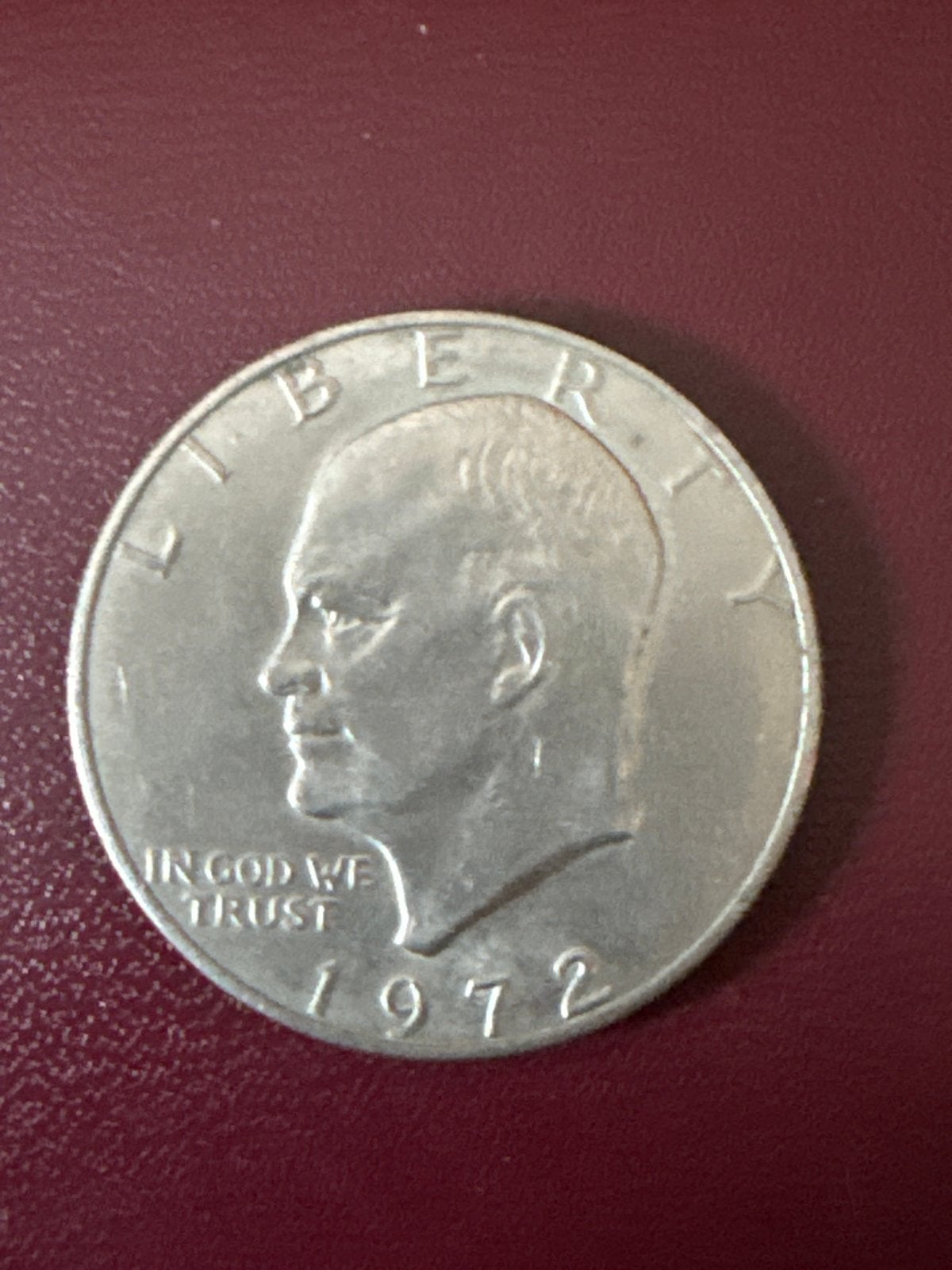 1972 Eisenhower Dollar - Amerikaanse munt, Ophalen of Verzenden, Noord-Amerika, Losse munt