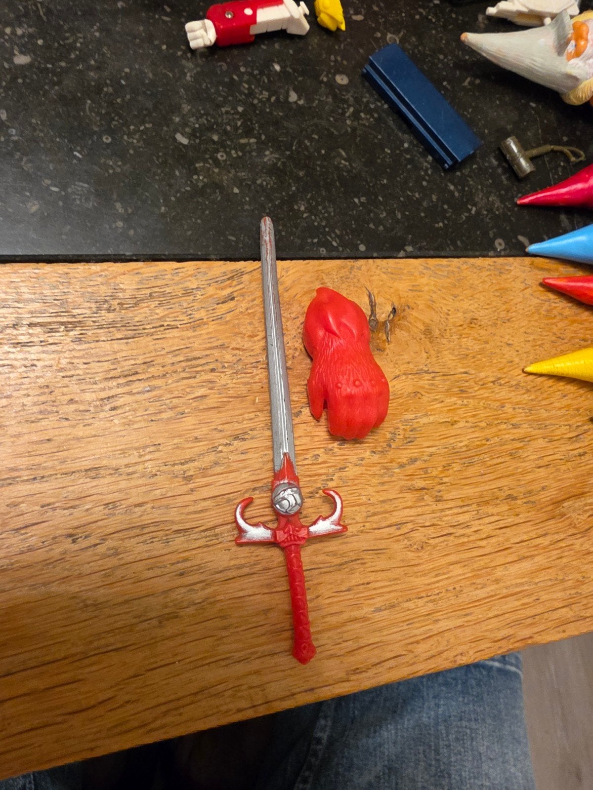 thundercats zwaard en claw '80, Ophalen of Verzenden