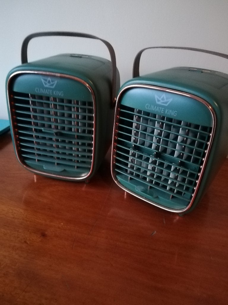 Ventilatoren, Witgoed en Apparatuur, Ventilatoren, Ophalen of Verzenden, Zo goed als nieuw, Tafelventilator