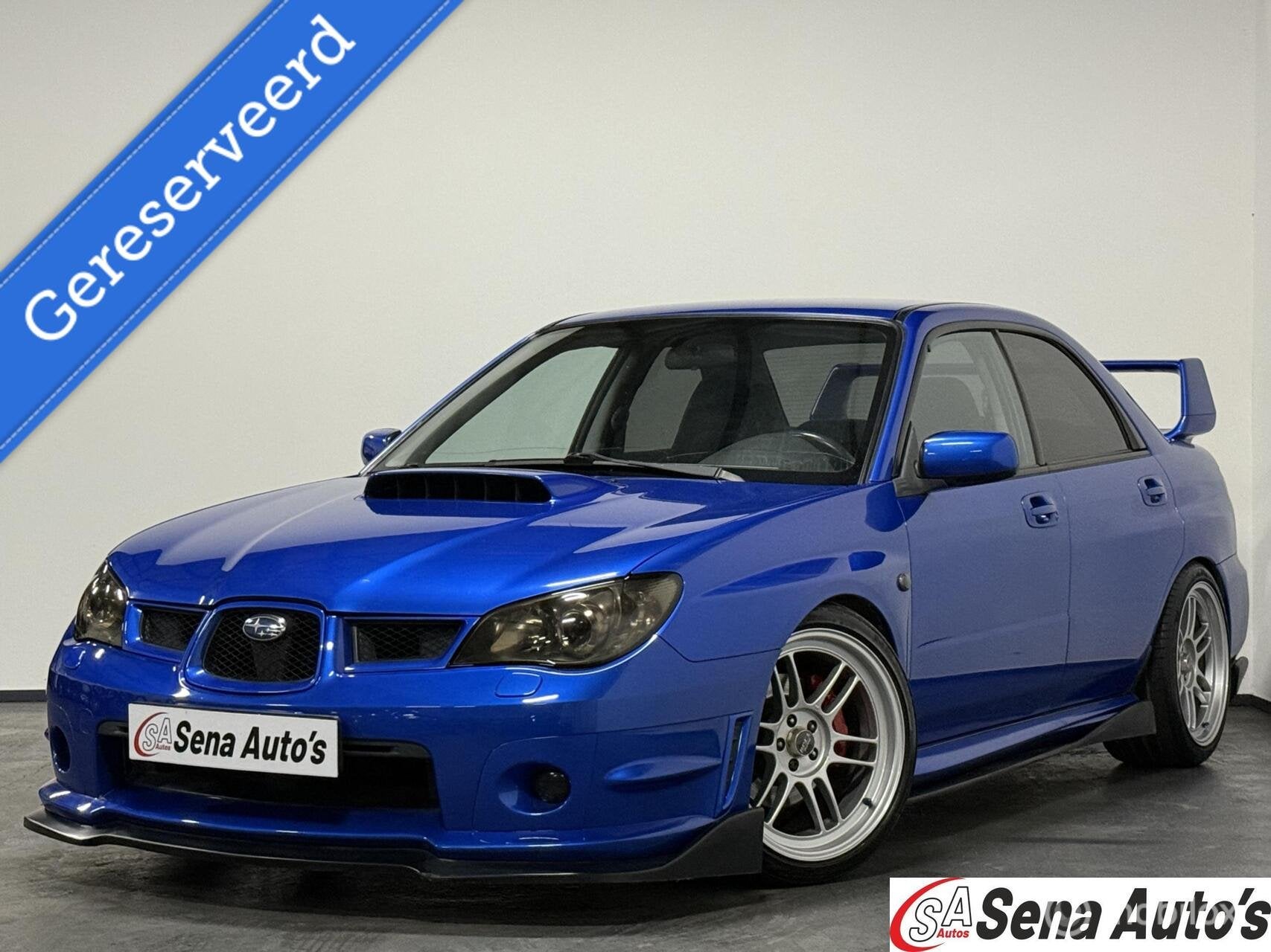 Subaru Impreza 2.5 WRX / Bi-Xenon/ NETTE STAAT.., Auto's, Subaru, Stof, Gebruikt, 4 cilinders, Blauw