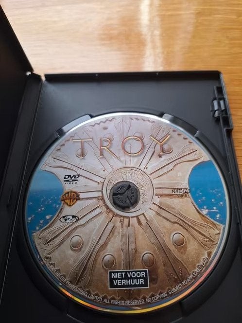 Dvd Troy hh, Vanaf 16 jaar, Ophalen of Verzenden, Zo goed als nieuw