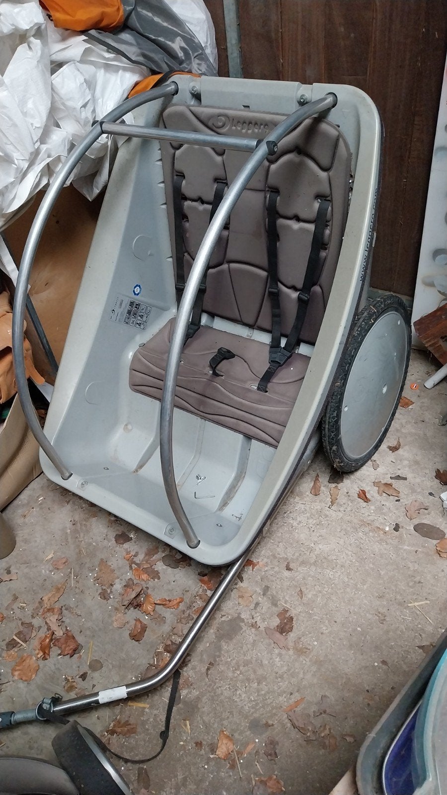 Kinderfietskar Leggero- Veelzijdig en Comfortabel, Ophalen of Verzenden, Gebruikt, Kinderkar