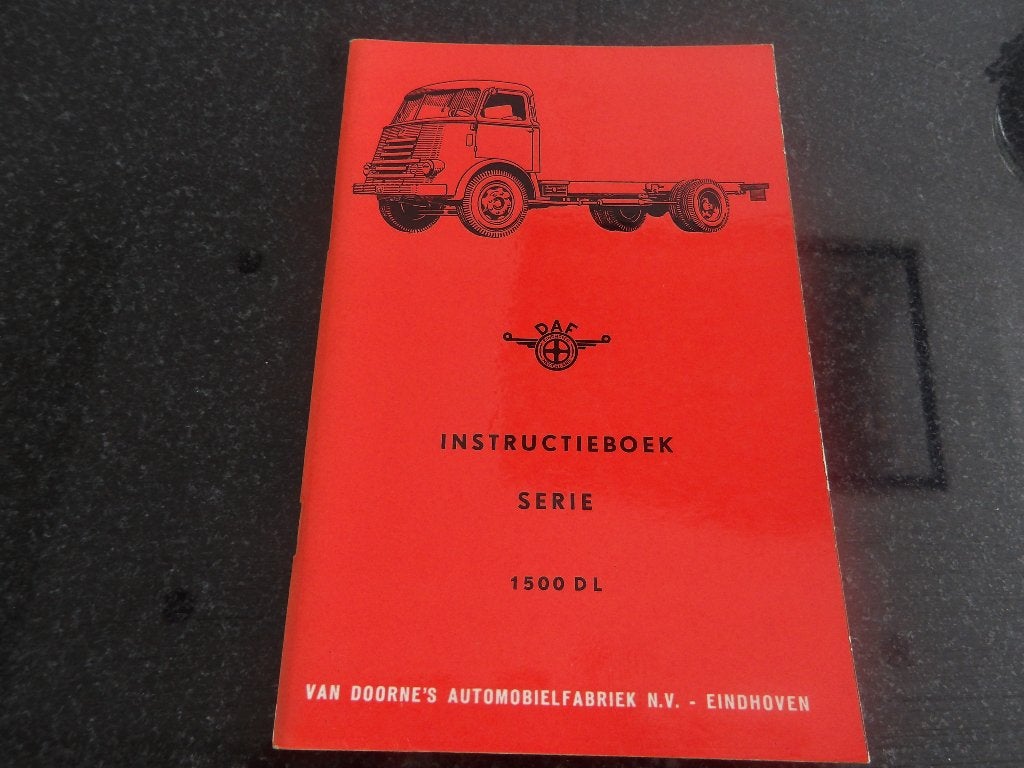 DAF Serie 1500 DL - Instructieboek NL, Verzenden