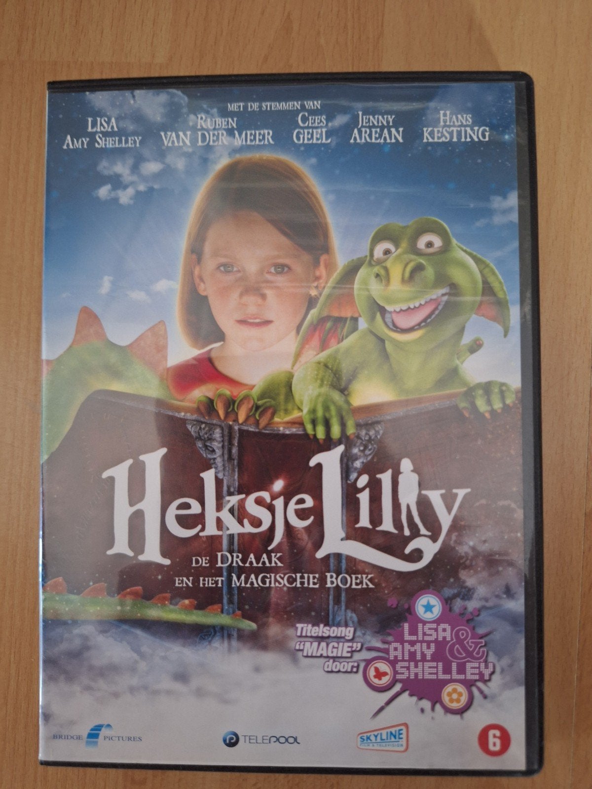 Heksje Lilly: De Draak en Het Magische Boek DVD, Zo goed als nieuw, Vanaf 6 jaar, Familie, Film