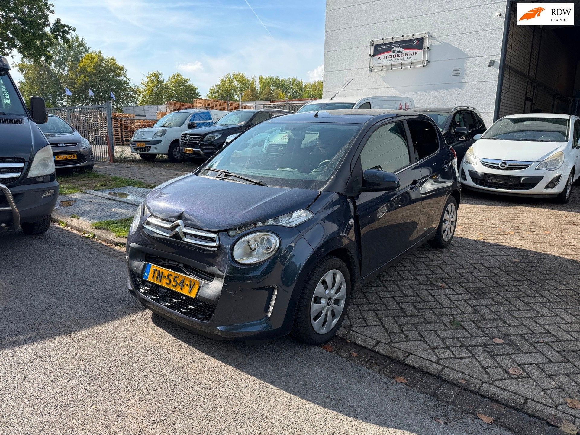 Citroen C1 1.0 e-VTi Feel voor schade, Auto's, Voorwielaandrijving, Stof, Gebruikt, C1