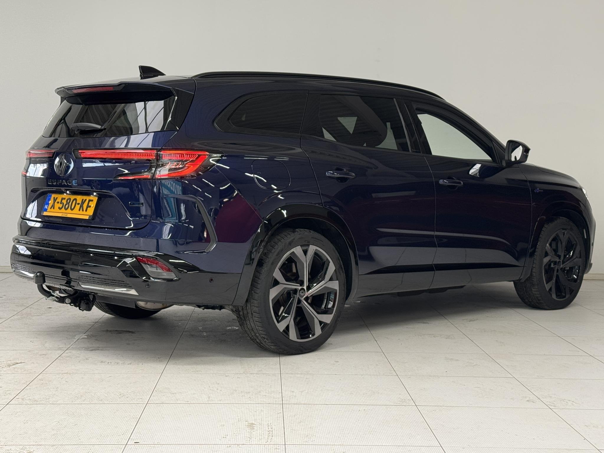 Renault Espace E-Tech full hybrid 200 Esprit Alpine 7p. | Tr, Auto's, Gebruikt, Blauw, 7 stoelen, Origineel Nederlands