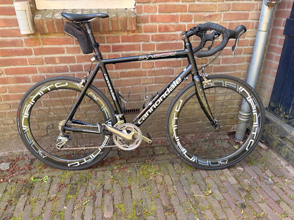 Cannondale Synapse framemaat 58, Fietsen en Brommers, Fietsen | Racefietsen, 28 inch, Gebruikt, Aluminium, 57 tot 61 cm
