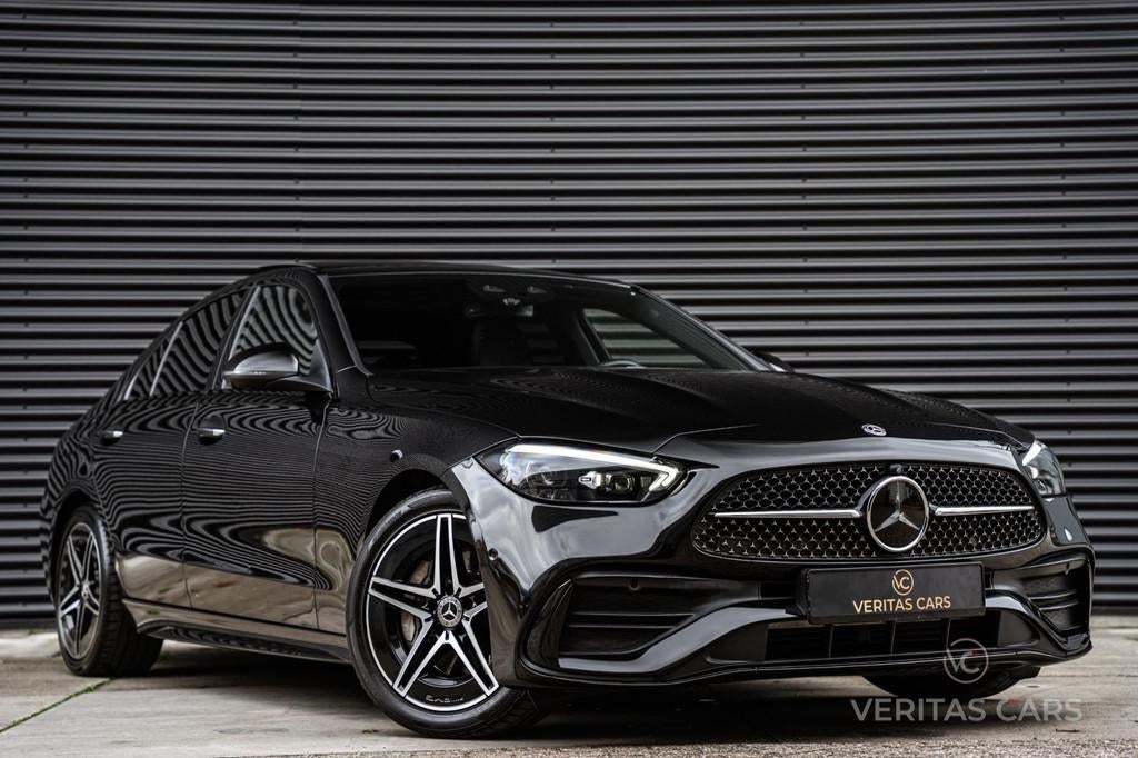 Mercedes-Benz C-klasse 200 Launch Edition AMG Line 204PK Pan, Auto's, Mercedes-Benz, Achterwielaandrijving, Euro 6, 4 cilinders