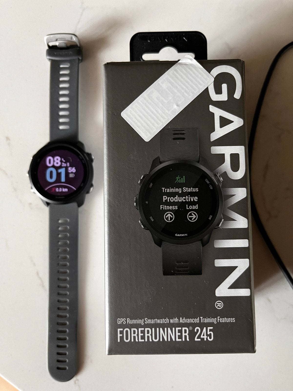 Garmin Forerunner 245 GPS Running Smartwatch, Afstand, Ophalen of Verzenden, Zo goed als nieuw, Waterdicht