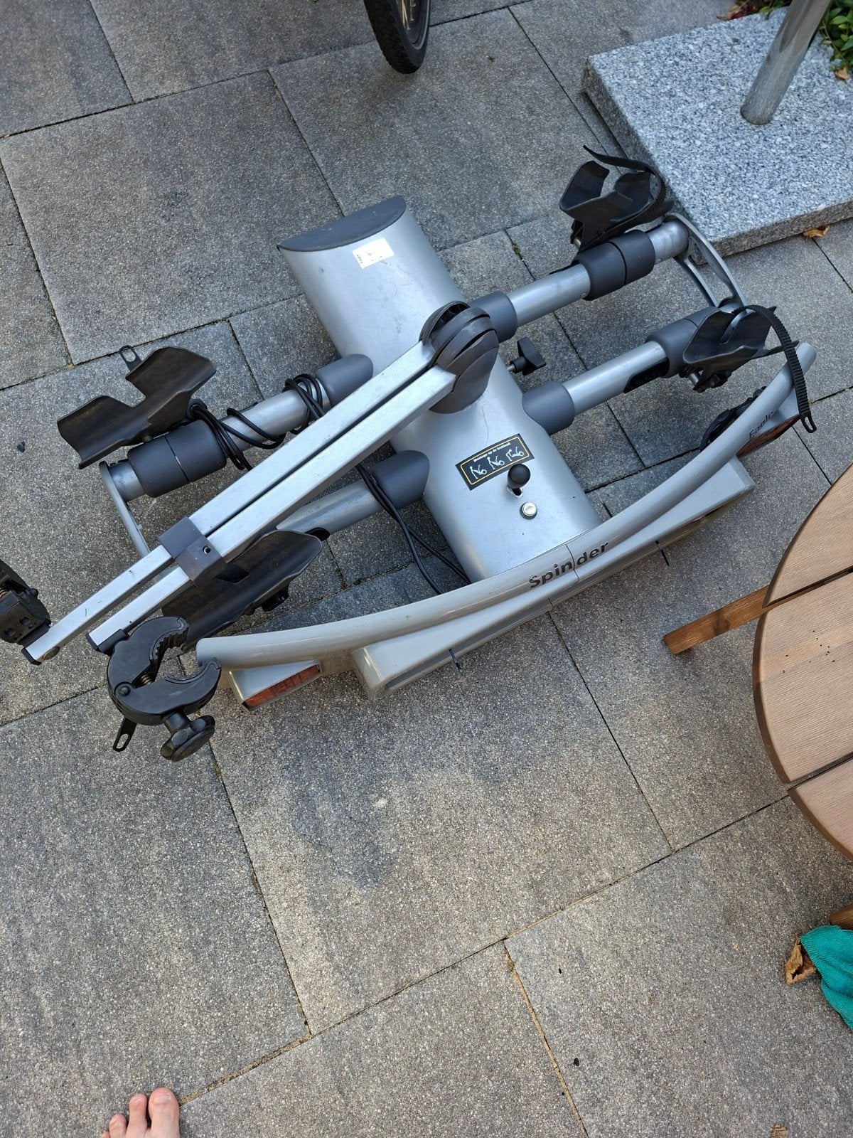 Spinder Eagle REC-2-F Trekhaakdrager voor 2 fietsen, Ophalen, 2 fietsen, Gebruikt, Trekhaakdrager