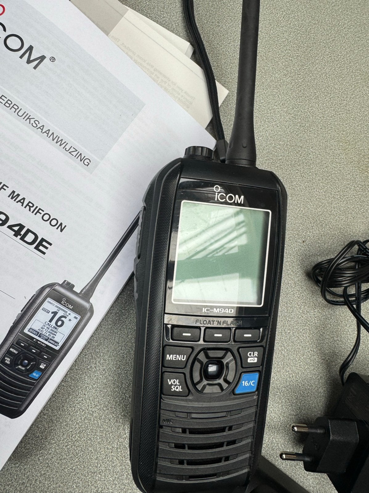 Icom IC-M94DE Marifoon met DSC, AIS en GPS, Watersport en Boten, Ophalen, Nieuw, Communicatie