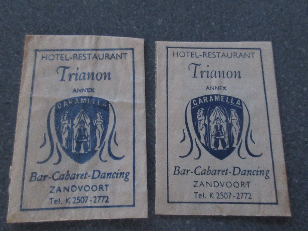 2 x Zandvoort, hotel-rest. Trianon, Verzenden, Nederland