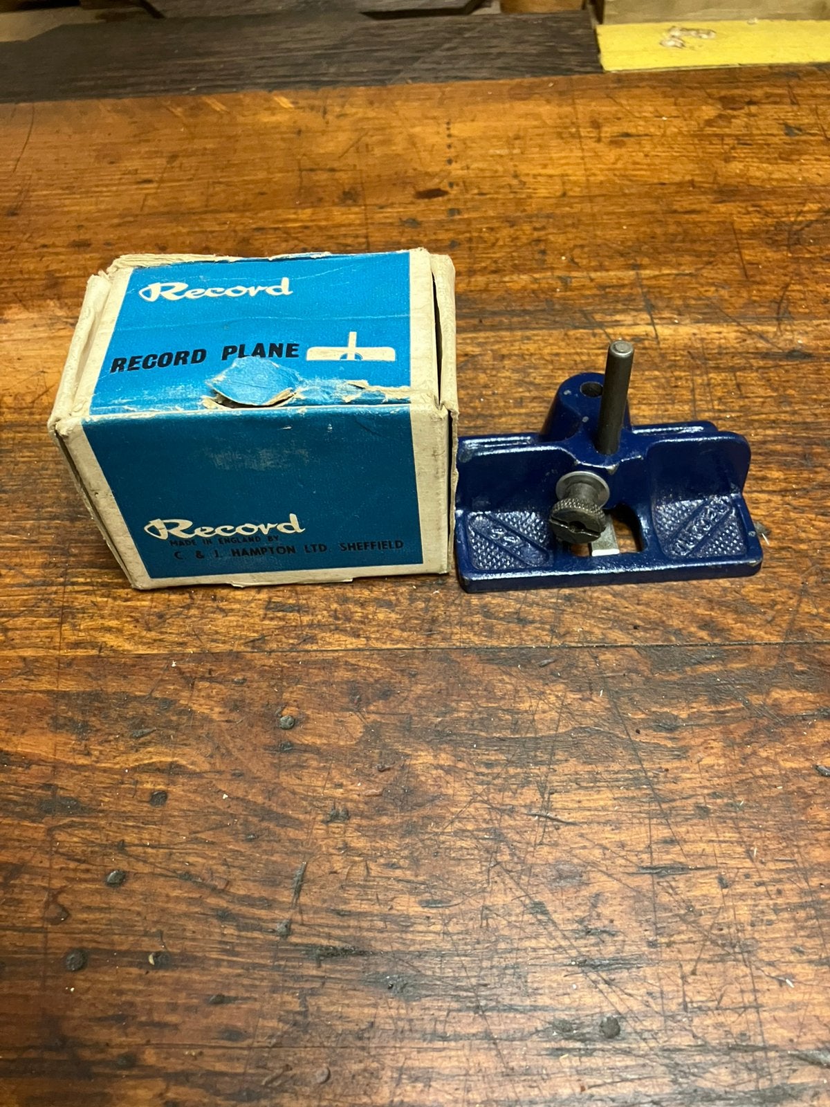 Record 722 grondschaaf +A151 spookschaaf, Antiek en Kunst, Ophalen of Verzenden