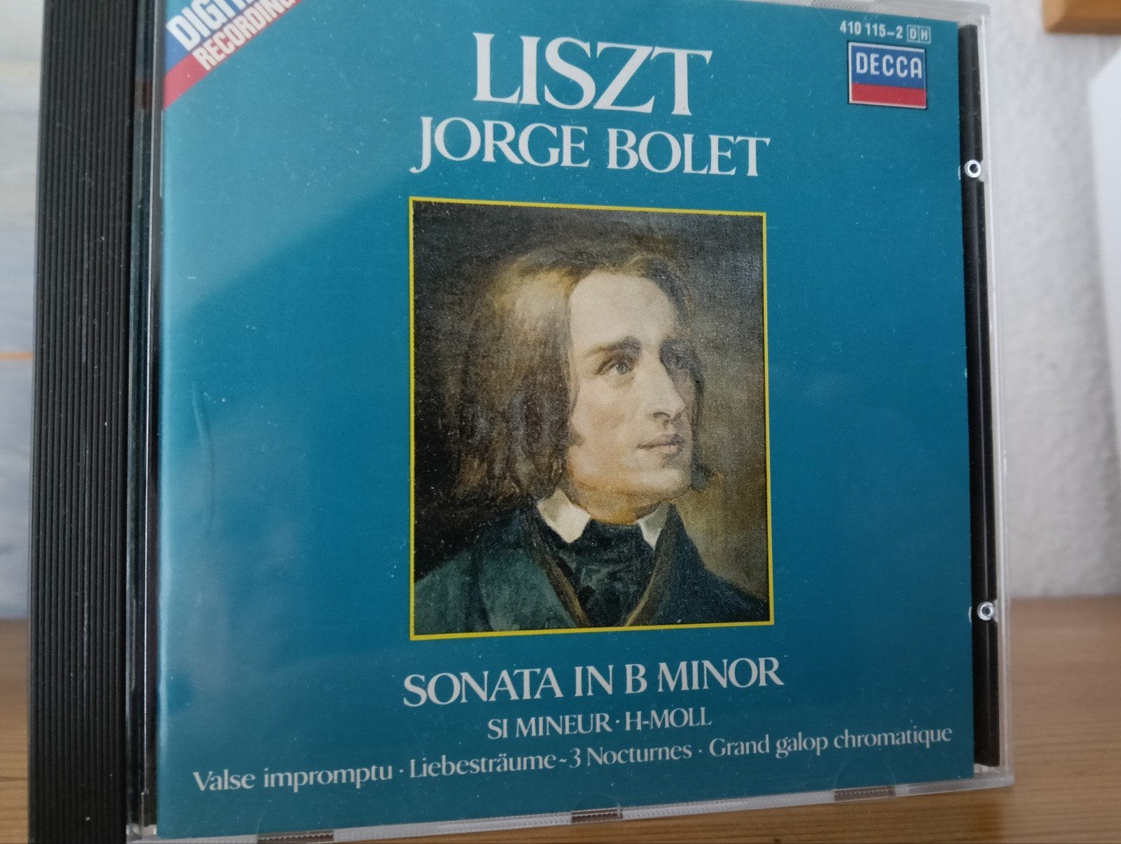 Liszt Sonata in B minor e.a. Jorge Bolet, Ophalen of Verzenden, Romantiek, Zo goed als nieuw, Pianomuziek