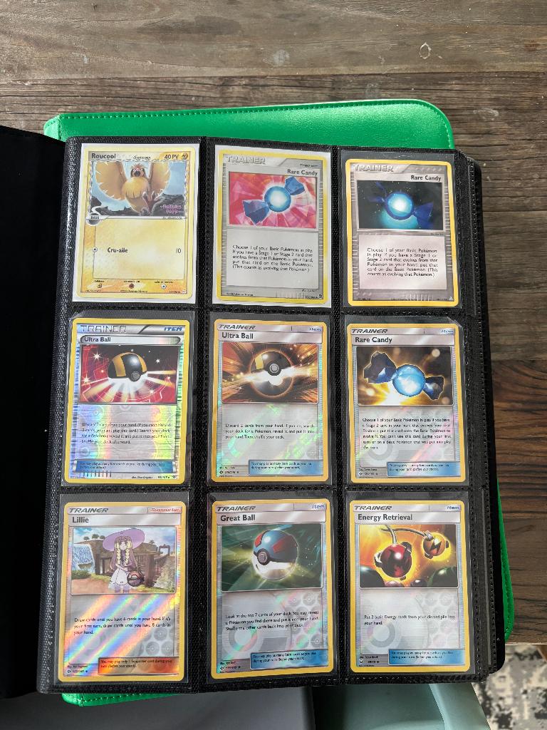 Pokémon lot reverse holo trainers playable, Ophalen of Verzenden, Gebruikt