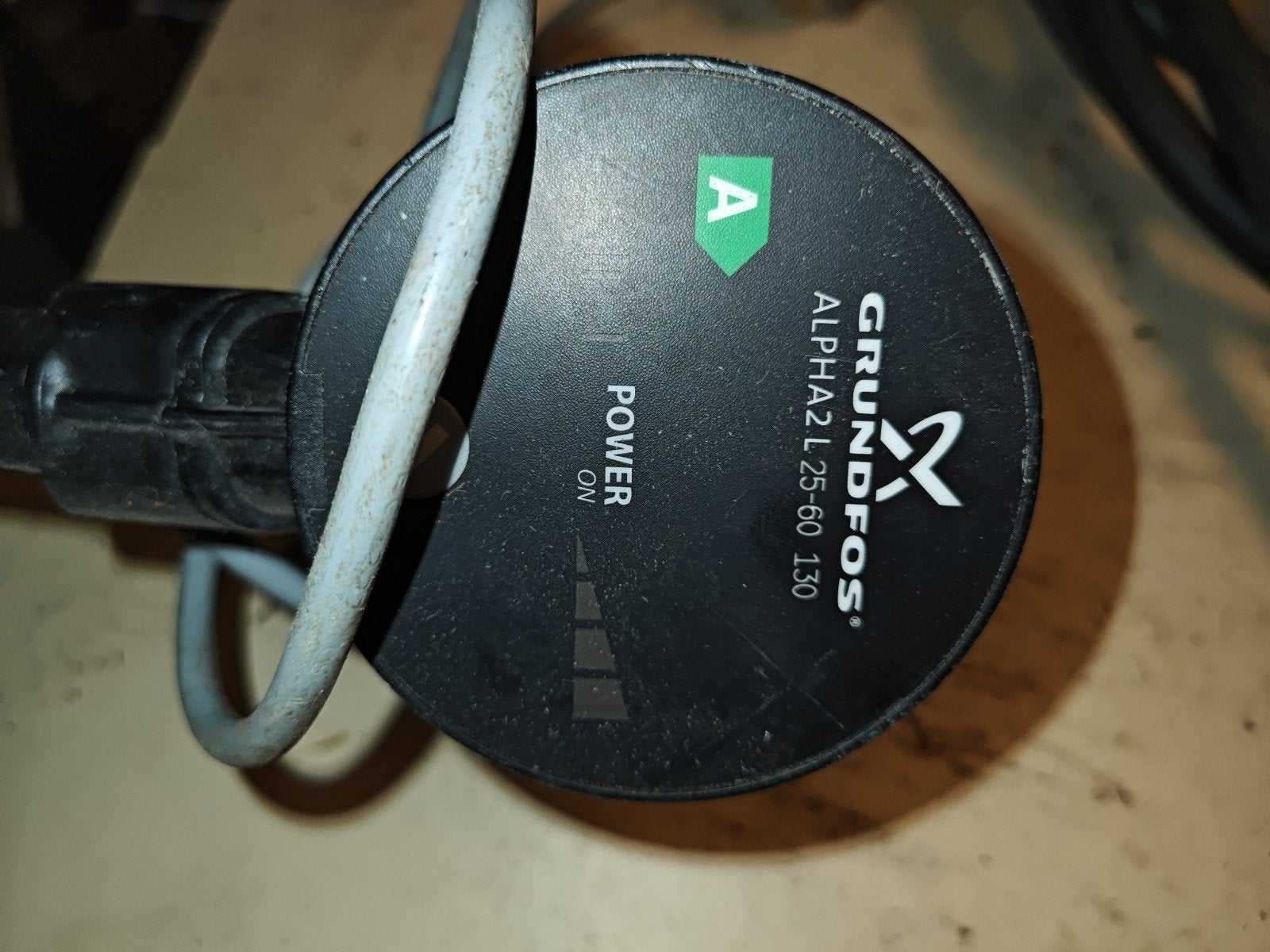 Grundfos ALPHA2 L 25-60 130 Circulatiepomp, Tuin en Terras, Ophalen of Verzenden, Gebruikt, Elektrisch