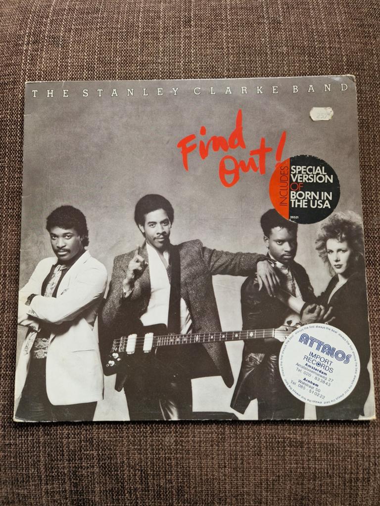 The Stanley Clarke Band - Find Out! (LP, 1985), Cd's en Dvd's, Vinyl | Jazz en Blues, Gebruikt, Originele persing, Ophalen of Verzenden