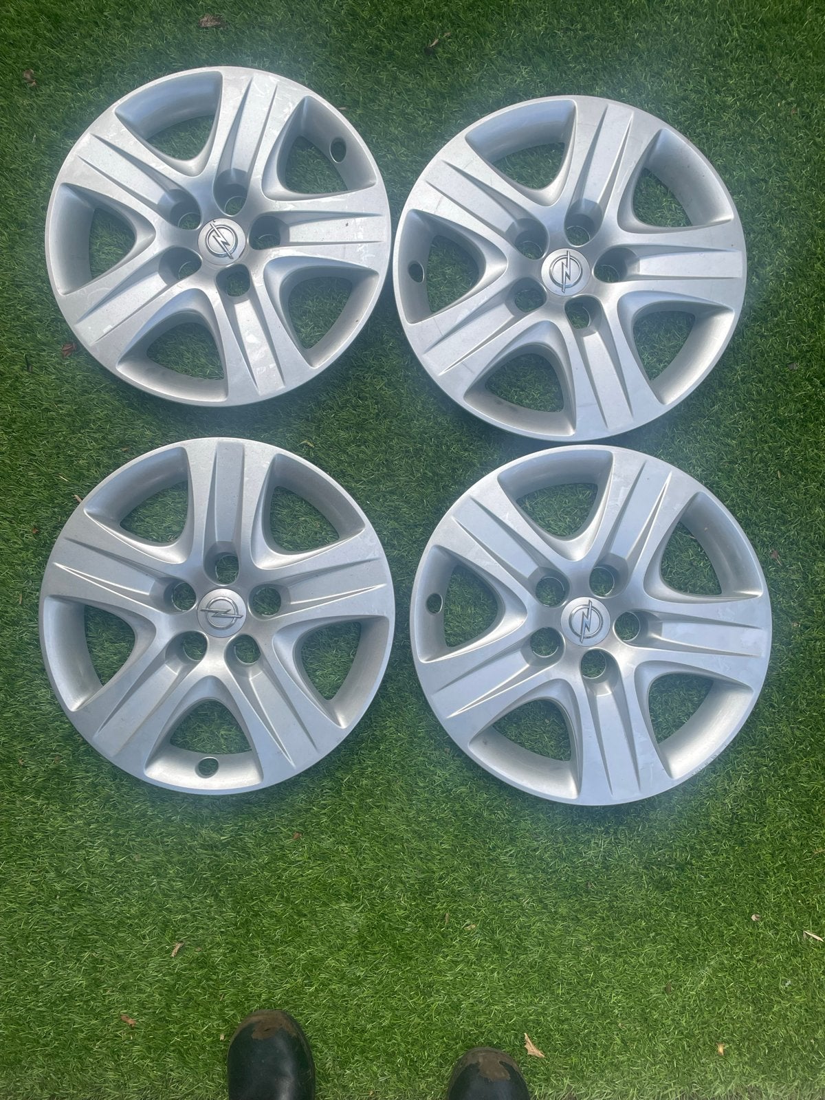 17 inch originele Opel Insignia wieldoppen, Auto diversen, Wieldoppen, Ophalen of Verzenden, Gebruikt
