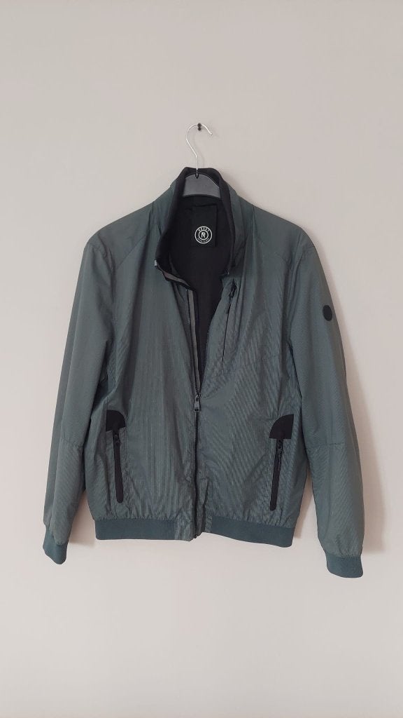 Reset heren jas - zomerjack maat 52 / L - groen, Kleding | Heren, Maat 52/54 (L), Reset, Ophalen of Verzenden, Gedragen