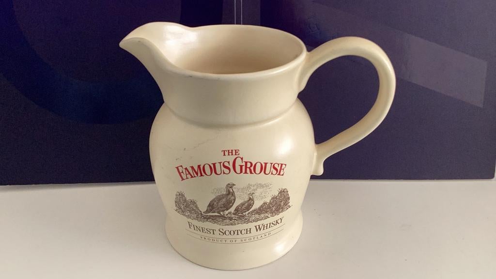 The Famous Grouse Scotch Whisky Waterjug, Ophalen of Verzenden, Zo goed als nieuw, Gebruiksvoorwerp