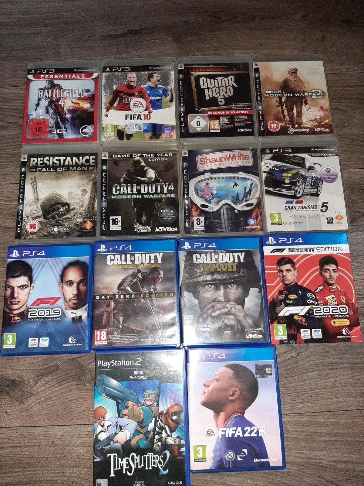 collectie PlayStation games (PS2, PS3, PS4), Gebruikt, Vanaf 18 jaar, Overige genres, Ophalen of Verzenden