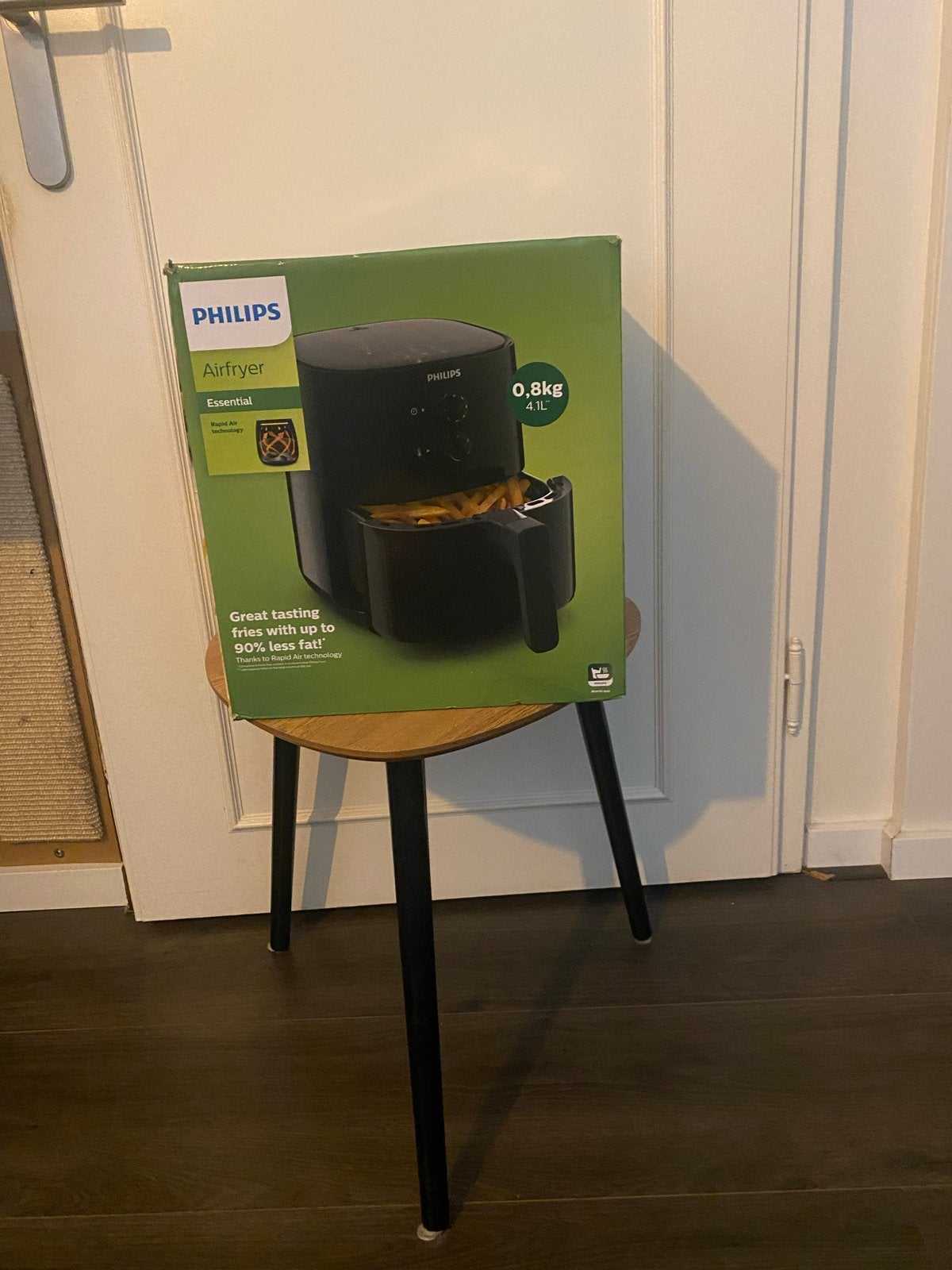 Philips Airfryer Essential 0.8kg/4.1L - Zo goed als nieuw, Ophalen, Zo goed als nieuw, Airfryer, 750 t/m 999 gram
