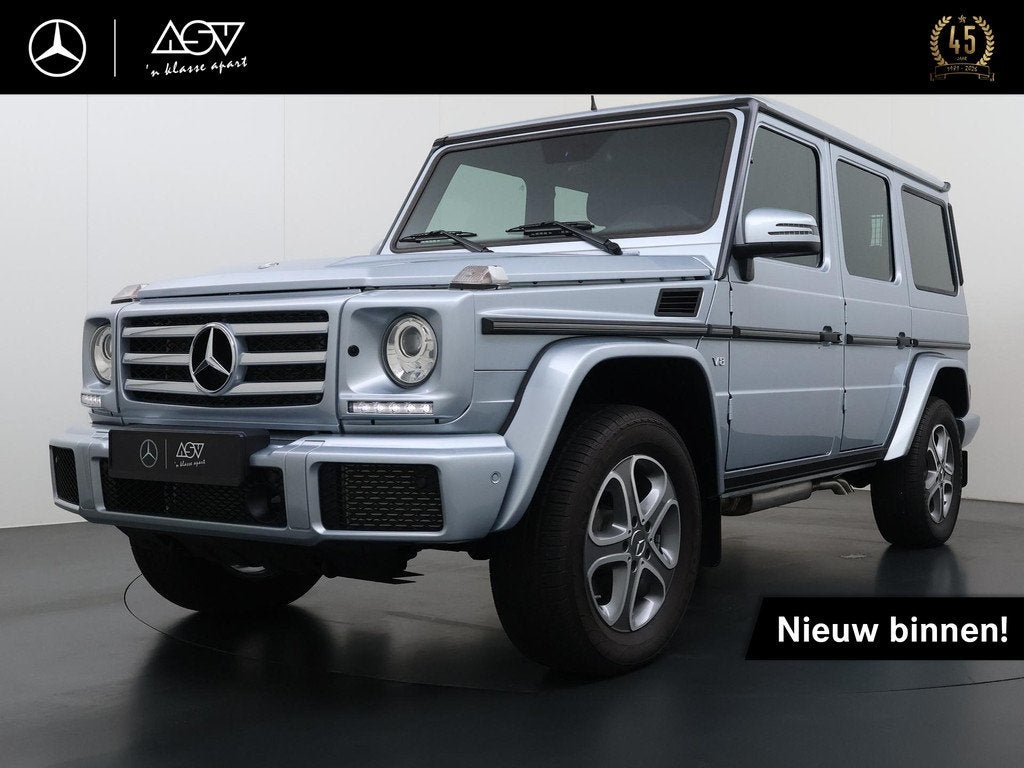 Mercedes-Benz G-klasse 500 | Designo | 1e eigenaar | nieuw, Automaat, Stof, Gebruikt, G-Klasse