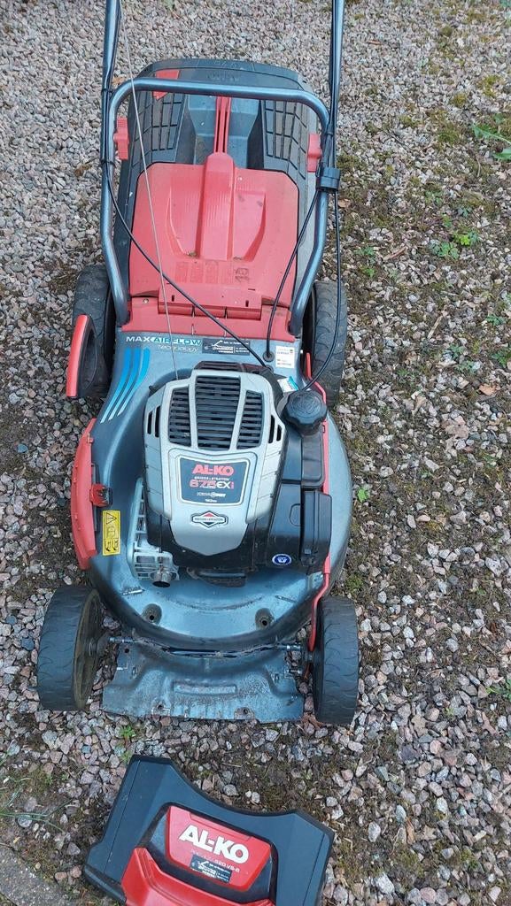 Alko benzine maaier, Tuin en Terras, Grasmaaiers, Ophalen, Gebruikt