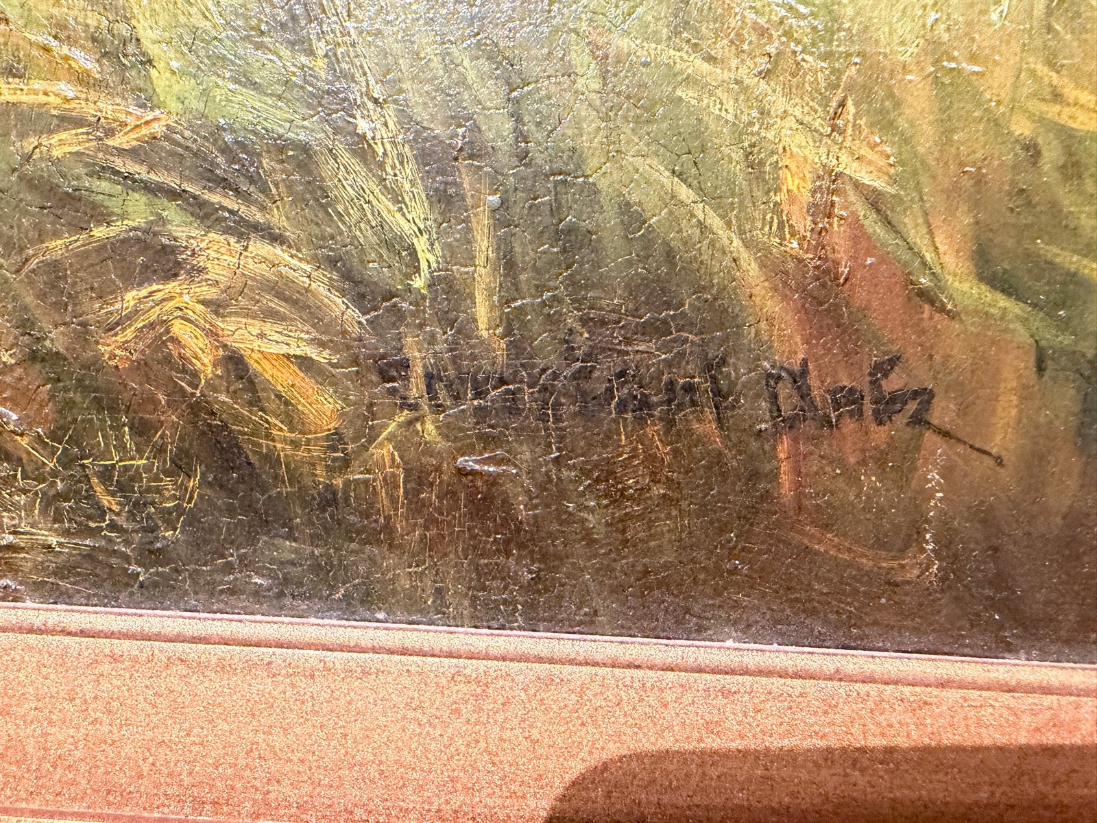 Constant Artz - Eendenfamilie aan de waterkant, Antiek en Kunst, Ophalen