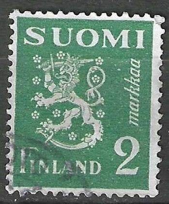 Finland 1945 - Yvert 288 - Wapenschild - 2 m. (ST), Verzenden, Finland, Gestempeld