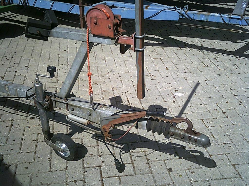 boottrailer, Ophalen, Minder dan 1500 kg, Gebruikt, Open zeilboottrailer