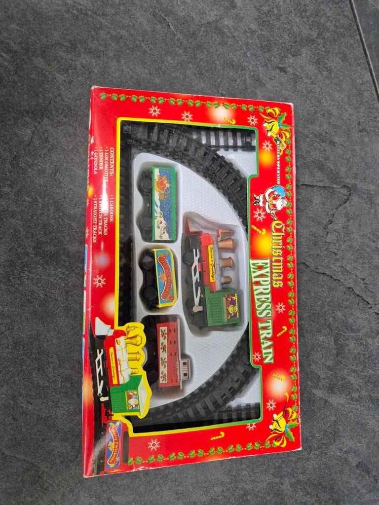 Christmas Express Treinset - Nieuw in doos, Ophalen of Verzenden, Nieuw, Gelijkstroom, Treinset