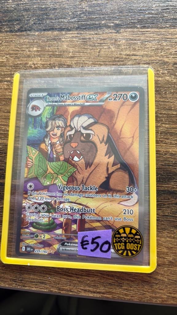 Dri 235 arven’s mabosstiff ex, Ophalen of Verzenden, Nieuw, Losse kaart