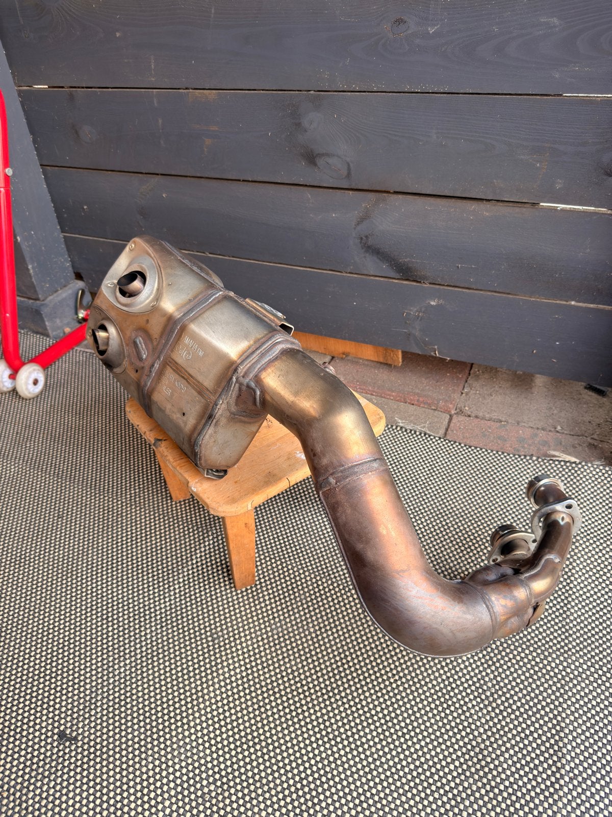 Yamaha MT 09 2024 2025 2026 uitlaat met katalysator, Ophalen, Gebruikt