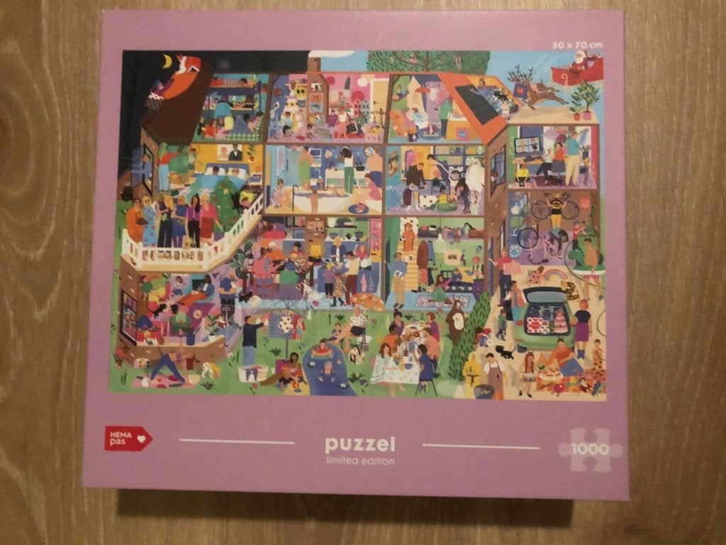 puzzel HEMA, Ophalen of Verzenden, 500 t/m 1500 stukjes, Gebruikt, Legpuzzel
