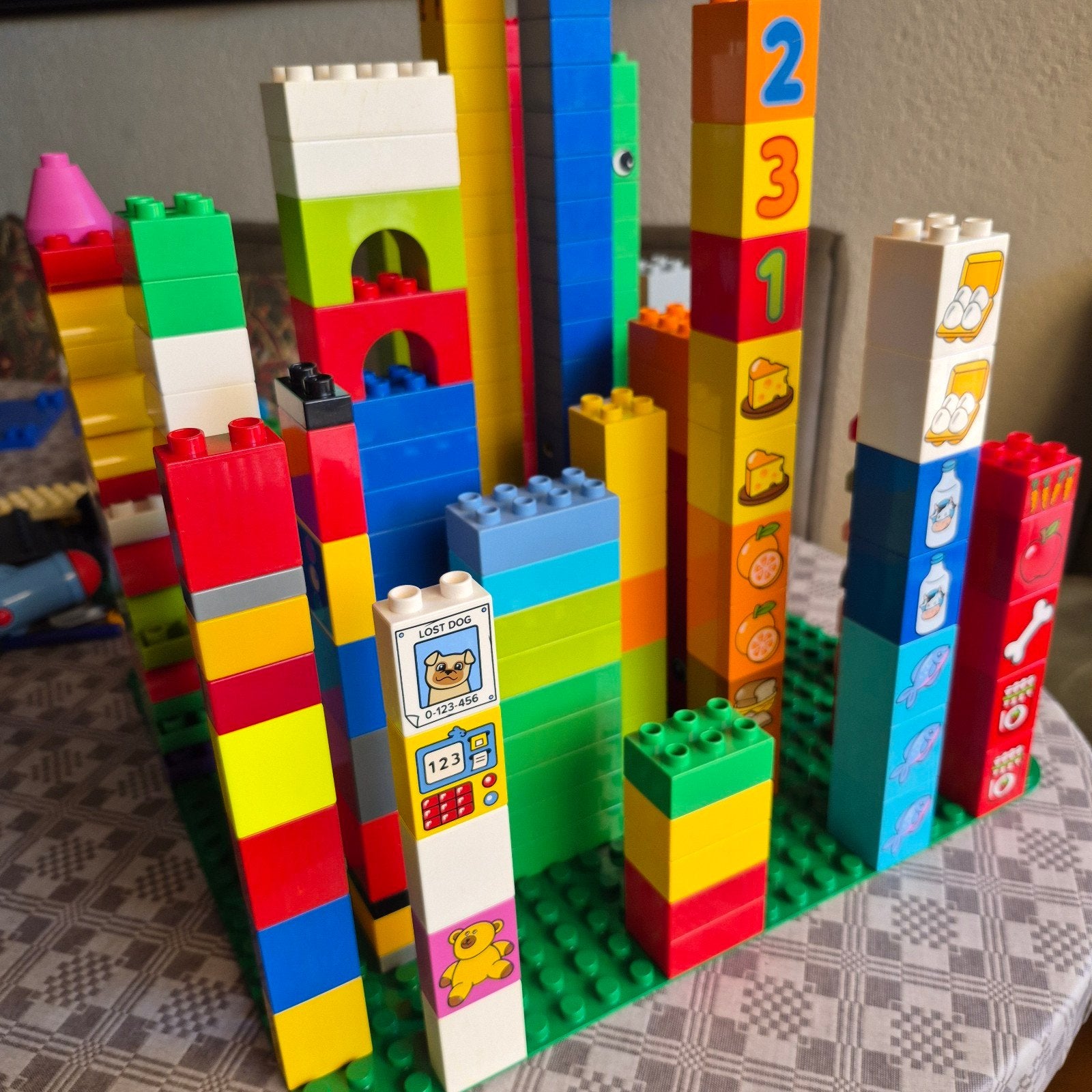 Duplo, Ophalen