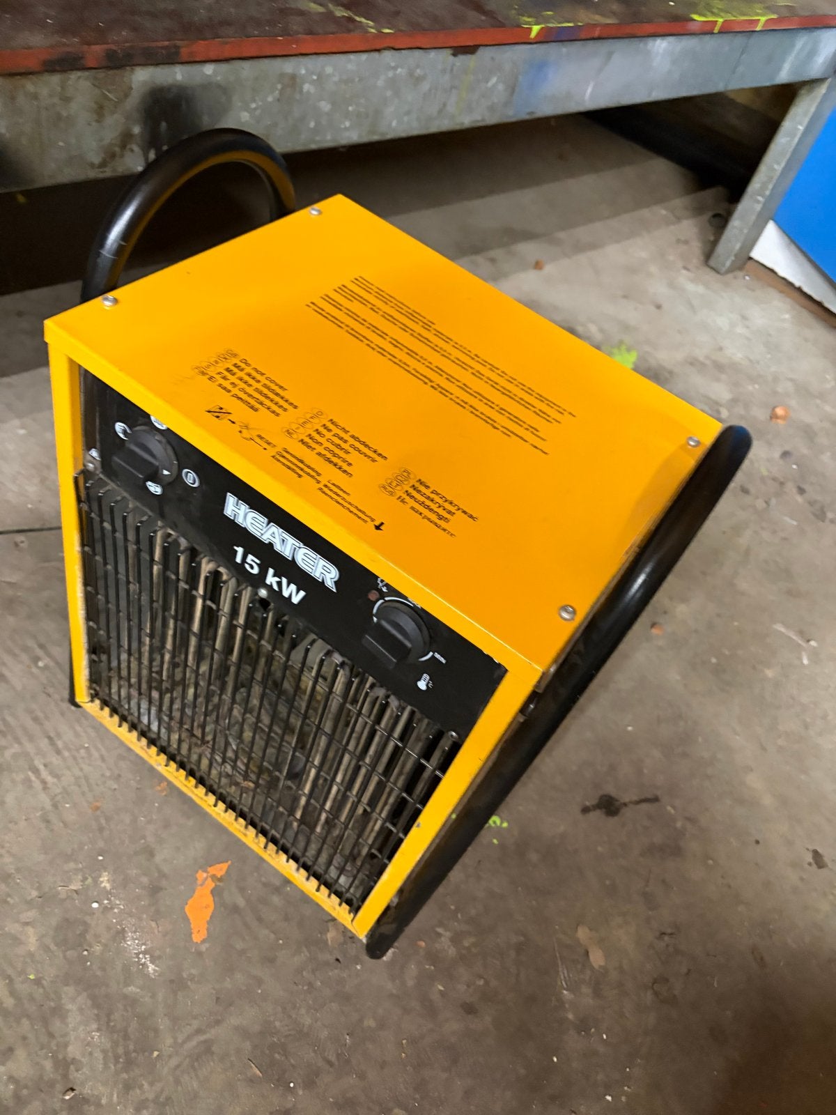 Kachel 380V 15kW - Zo goed als nieuw, Huis en Inrichting, Ophalen, Zo goed als nieuw, Elektrisch, Overige soorten